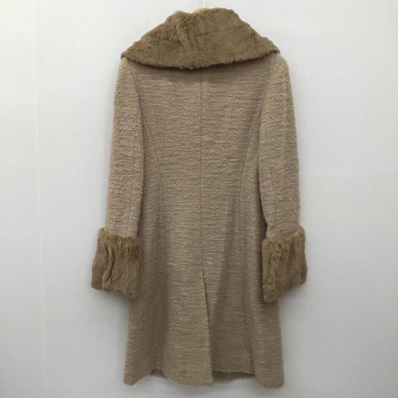 エポカ EPOCA コート 毛皮、ファー 40 無地 ベージュ / ベージュ / X 茶 / ブラウン /  レディース USED 古着 中古 10142537