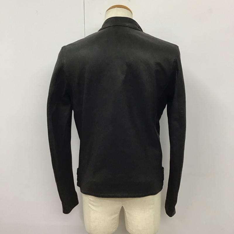 アンダーカバー UNDERCOVER ジャケット、上着 ライダース ucu9204 18AW シープスキン ダブル ライダース ジャケット 2 無地 X ロゴ、文字 黒 / ブラック /  メンズ USED 古着 中古 10119736