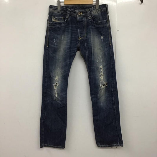 ディーゼル DIESEL パンツ デニム、ジーンズ デニムパンツ スリムパンツ カジュアルパンツ 30インチ 無地 インディゴ / インディゴ /  メンズ USED 古着 中古 10142645