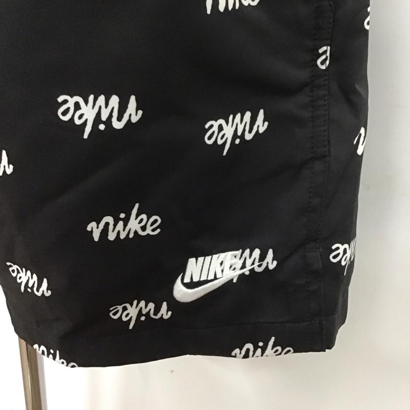 ナイキ NIKE パンツ ショートパンツ da0046-010 M 総柄 黒 / ブラック /  メンズ USED 古着 中古 10108018