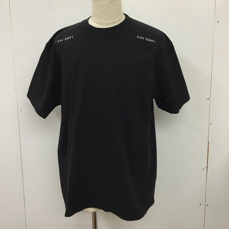 シーイー C.E Tシャツ 半袖 半袖カットソー プリントTシャツ クルーネックカットソー XL ロゴ、文字 黒 / ブラック /  メンズ USED 古着 中古 10115940