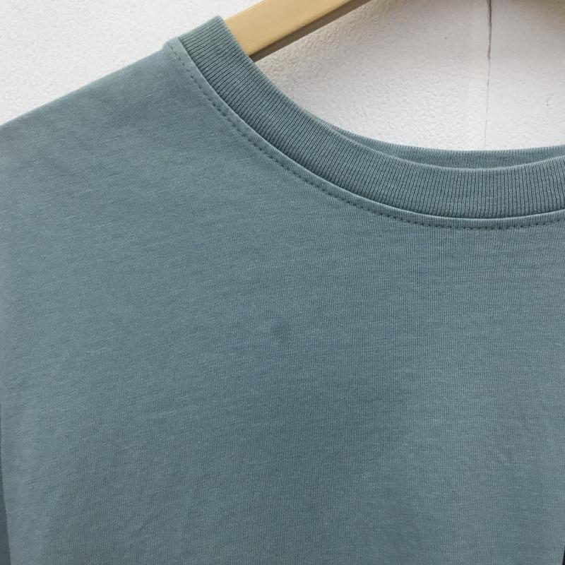 ユニオン UNION Tシャツ 半袖 UNION E.O.SS/S TEE 3 ロゴ、文字 X プリント 薄緑 / ライトグリーン /  メンズ USED 古着 中古 10127625