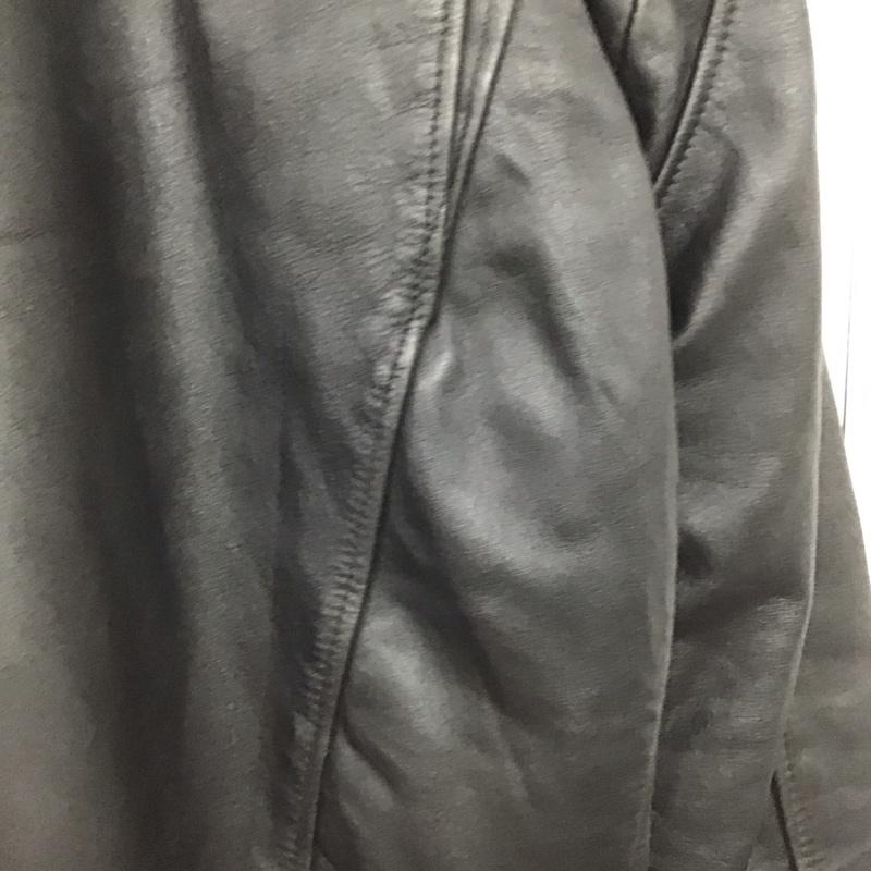古着 USED ジャケット、上着 ジャンパー、ブルゾン レザージャケット ライダースジャケット アウター M 無地 黒 / ブラック /  メンズ USED 古着 中古 10148201