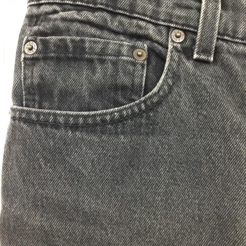 リーバイストラウスアンドコー Levi Strauss & co. パンツ デニム、ジーンズ デニムパンツ スリムパンツ ジーンズ 32インチ 無地 黒 / ブラック /  レディース USED 古着 中古 10118619