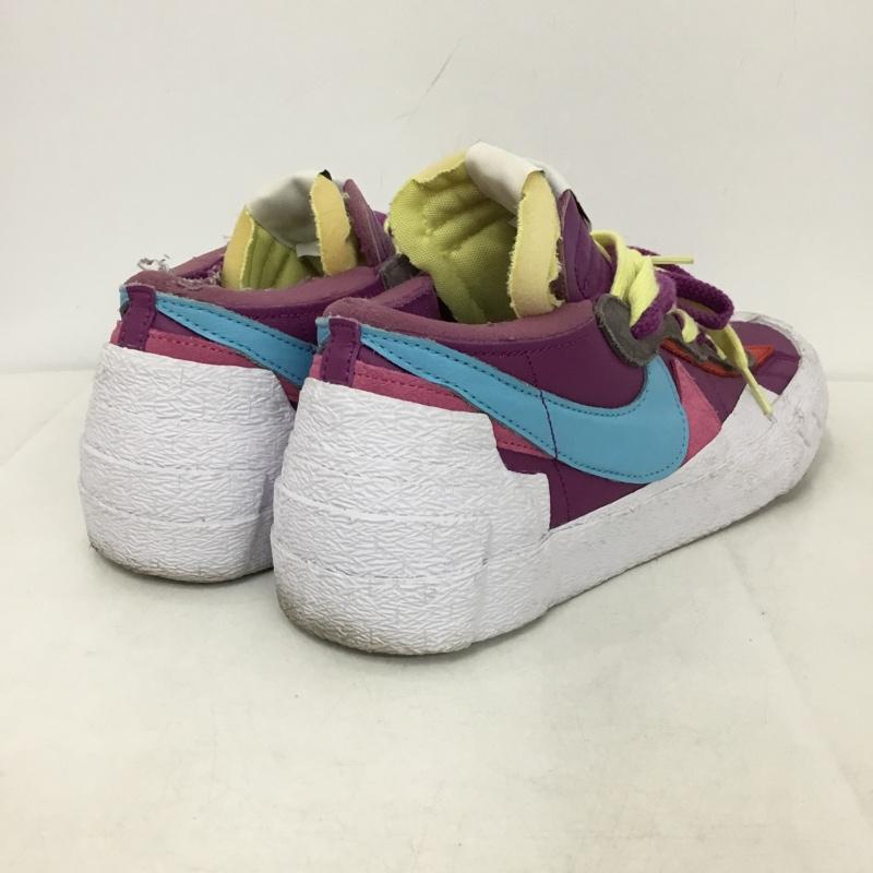 ナイキ NIKE スニーカー スニーカー DM7901 500 BLAZER LOW SACAI KAWS トリプルコラボレーション 27cm 27.0cm ロゴ、文字 紫 / パープル /  メンズ USED 古着 中古 10146040