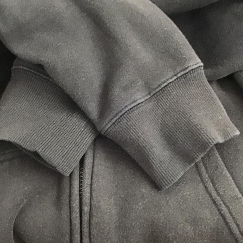 ザノースフェイス THE NORTH FACE パーカー 長袖 nt61216 ジップアップパーカー スウェットパーカー M ロゴ、文字 ダークグレー / ダークグレー /  メンズ USED 古着 中古 10146173