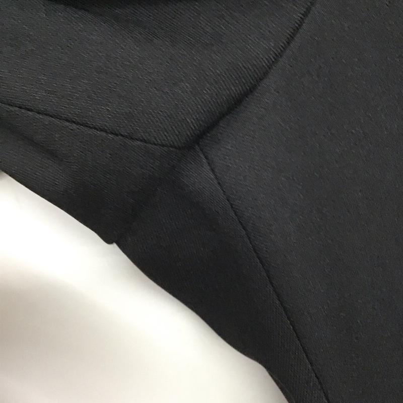 ビームス BEAMS パンツ スラックス スラックスパンツ ワイドパンツ センタータックパンツ ストレッチ M 無地 黒 / ブラック /  メンズ USED 古着 中古 10141518
