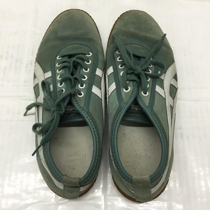 オニツカタイガー ONITSUKA TIGER スニーカー スニーカー 1183A085 ツナヒキ 27cm 27.0cm ロゴ、文字 薄緑 / ライトグリーン / X 白 / ホワイト /  メンズ USED 古着 中古 10107566