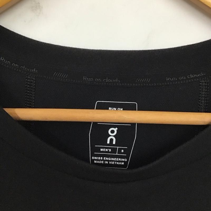 フォーカス FOCUS Tシャツ 長袖 S 無地 黒 / ブラック /  メンズ USED 古着 中古 10128797