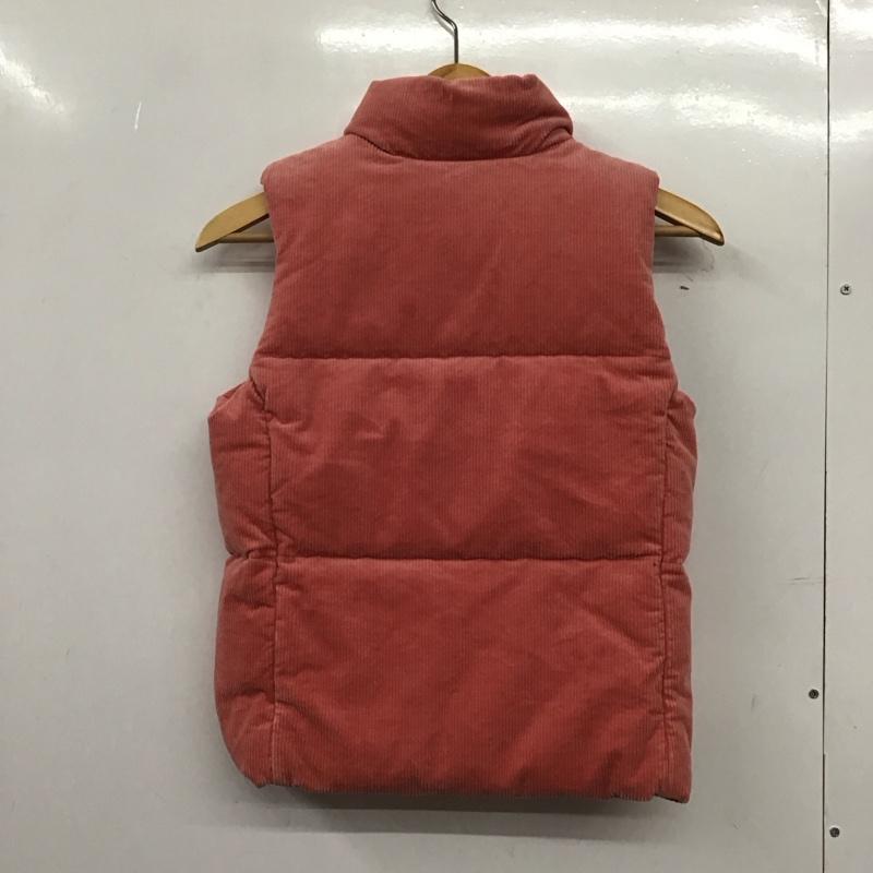ポロラルフローレン POLO RALPH LAUREN ベスト ベスト ジップアップダウンジャケットベスト コーデュロイジャケット L ロゴ、文字 桃 / ピンク /  レディース USED 古着 中古 10145069