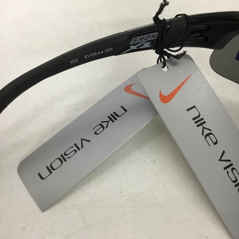 ナイキ NIKE めがね・サングラス サングラス EV0644 001 SHOW X1 PRO 箱有 ロゴ、文字 黒 / ブラック /  メンズ USED 古着 中古 10151224