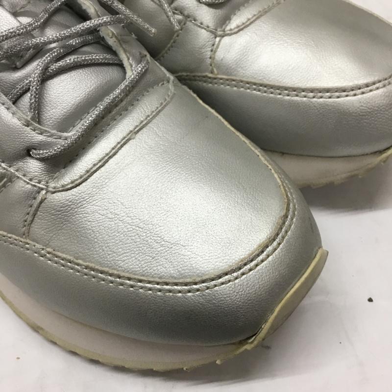 ザラ ZARA スニーカー スニーカー EU38 無地 銀 / シルバー /  レディース USED 古着 中古 10115049