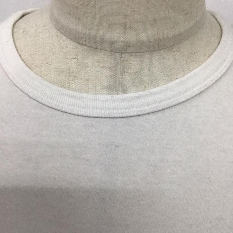 ラフアンドラゲッド ROUGH and RUGGED カットソー 長袖 長袖カットソー プリントカットソー クルーネック XL プリント 白 / ホワイト /  メンズ USED 古着 中古 10126195
