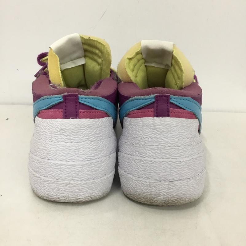ナイキ NIKE スニーカー スニーカー DM7901 500 BLAZER LOW SACAI KAWS トリプルコラボレーション 27cm 27.0cm ロゴ、文字 紫 / パープル /  メンズ USED 古着 中古 10146040