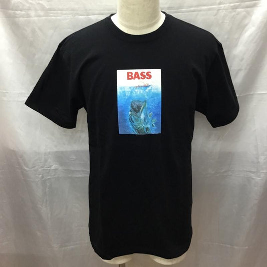 チャレンジャー CHALLENGER Tシャツ 半袖 L プリント 黒 / ブラック /  メンズ USED 古着 中古 10112206