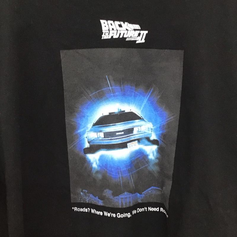 古着 USED Tシャツ 半袖 BACK TO THE FUTURE2 映画Tシャツ XL プリント 黒 / ブラック /  メンズ USED 古着 中古 10123387