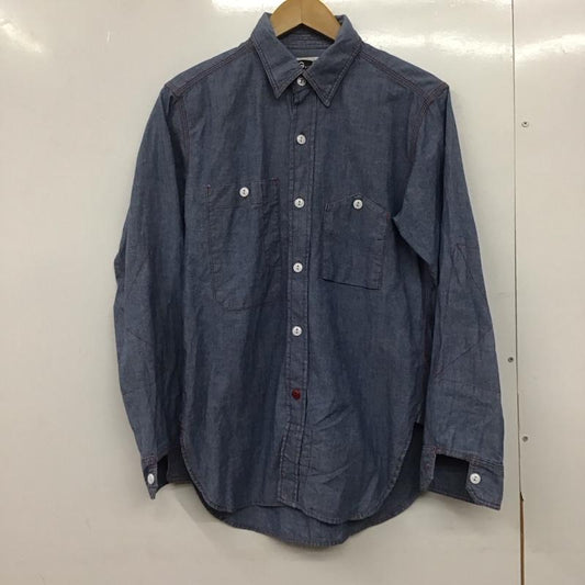 エンジニアードガーメンツ Engineered Garments シャツ、ブラウス 長袖 ワークシャツ シャンブレーシャツ XS 無地 青 / ブルー /  メンズ USED 古着 中古 10145224
