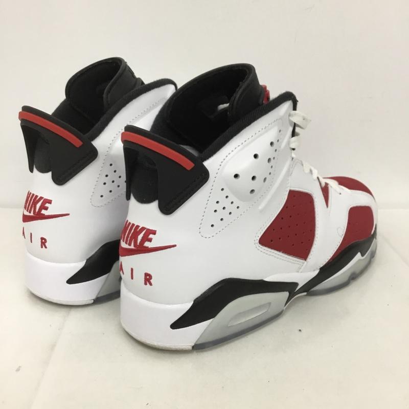 ナイキ NIKE スニーカー スニーカー CT8529-106 AIR JORDAN 6 RETRO 28cm 箱有 28.0cm ロゴ、文字 白 / ホワイト / X 黒 / ブラック / X 赤 / レッド /  メンズ USED 古着 中古 10128885