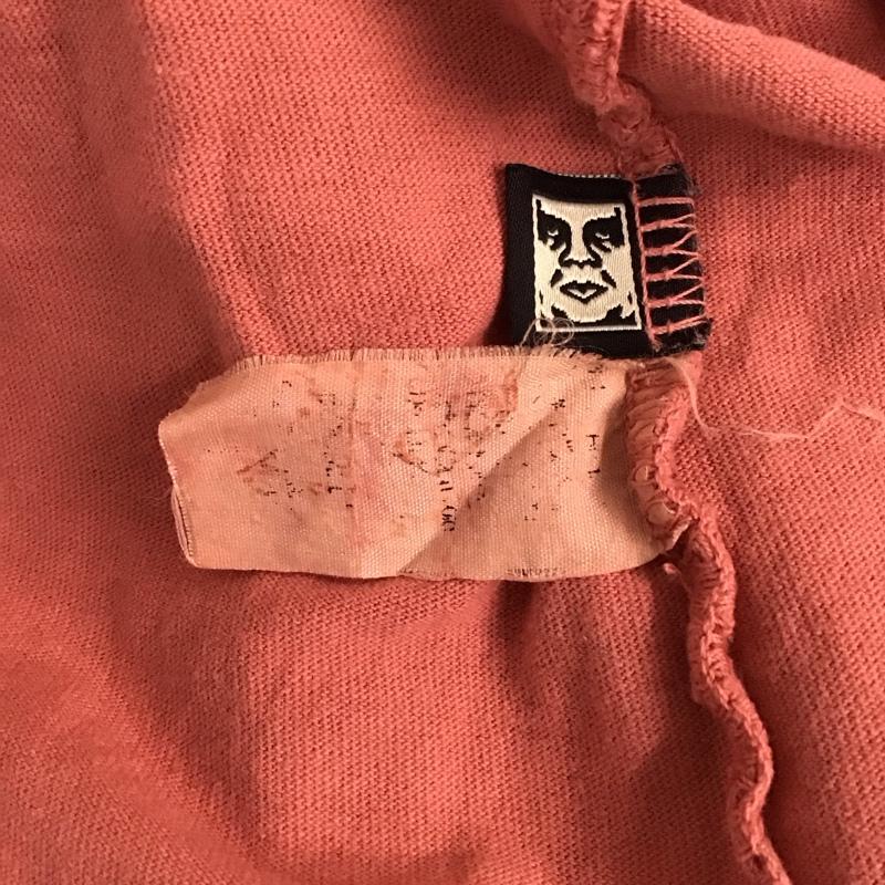 オベイ OBEY カットソー 長袖 長袖カットソー プリントカットソー クルーネック L プリント マルチカラー / マルチカラー /  メンズ USED 古着 中古 10127736