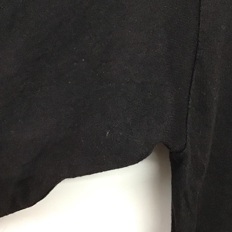 フラグスタフ FLAGSTUFF カットソー 長袖 長袖カットソー プリントカットソー クルーネック プリント 黒 / ブラック /  メンズ USED 古着 中古 10146648