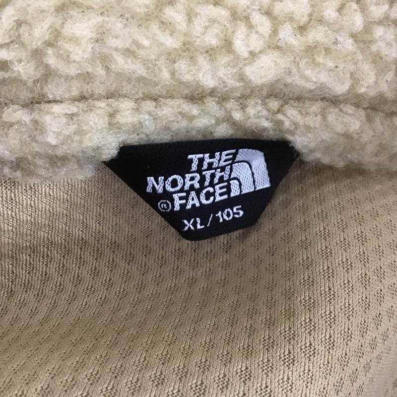 ザノースフェイス THE NORTH FACE ジャケット、上着 ジャンパー、ブルゾン NJ4FL71B シェルパフリース2EXジャケット ジップアップジャケット フリースジャケット XL ロゴ、文字 ベージュ / ベージュ /  メンズ USED 古着 中古 10107020