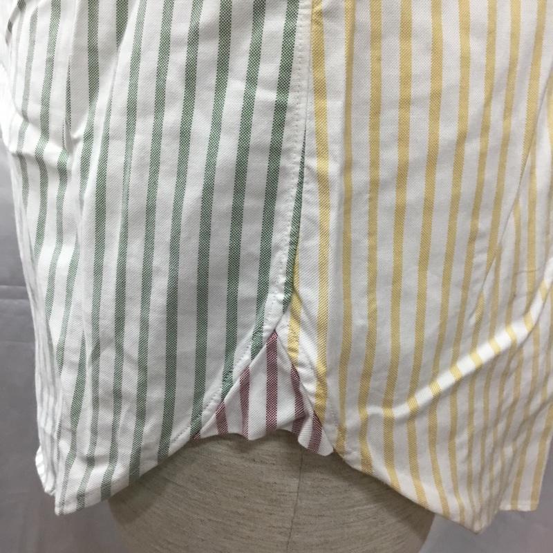 ブルックスブラザーズ BROOKS BROTHERS シャツ、ブラウス 長袖 ボタンダウンシャツ XS ストライプ マルチカラー / マルチカラー /  メンズ USED 古着 中古 10112747