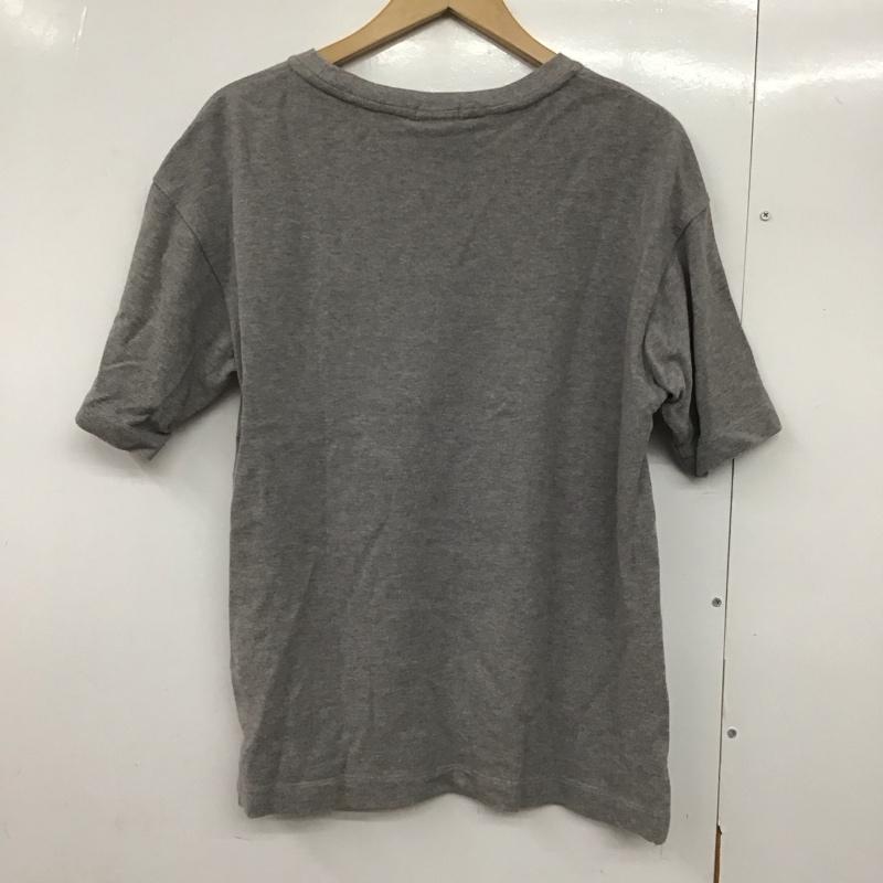 ラコステ LACOSTE Tシャツ 半袖 半袖カットソー 無地Tシャツ クルーネックカットソー 3 ロゴ、文字 灰 / グレー /  メンズ USED 古着 中古 10142588