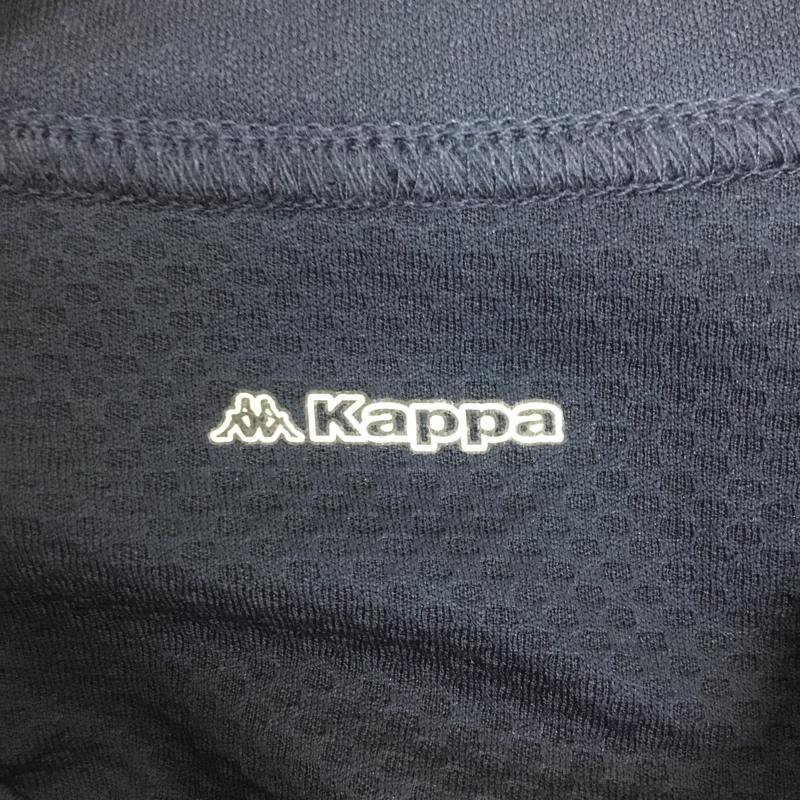 カッパ Kappa Tシャツ 半袖 KF812TS25 半袖プラクティスシャツ タグ付き L ロゴ、文字 紺 / ネイビー /  メンズ USED 古着 中古 10136484