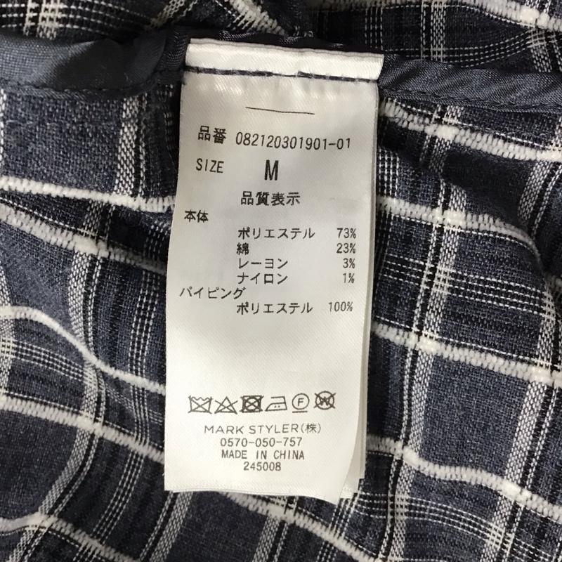 ジュエティ jouetie ワンピース ロングスカート 長袖ロングワンピース フレアワンピース 切り替えワンピース チェック M チェック マルチカラー / マルチカラー /  レディース USED 古着 中古 10118563