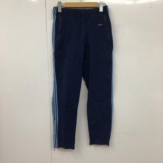 アディダス adidas ボトムス ボトムス ジャージ スポーツウェア サイドライン 70S デサント 西ドイツ製 3 ロゴ、文字 紺 / ネイビー /  メンズ USED 古着 中古 10109939