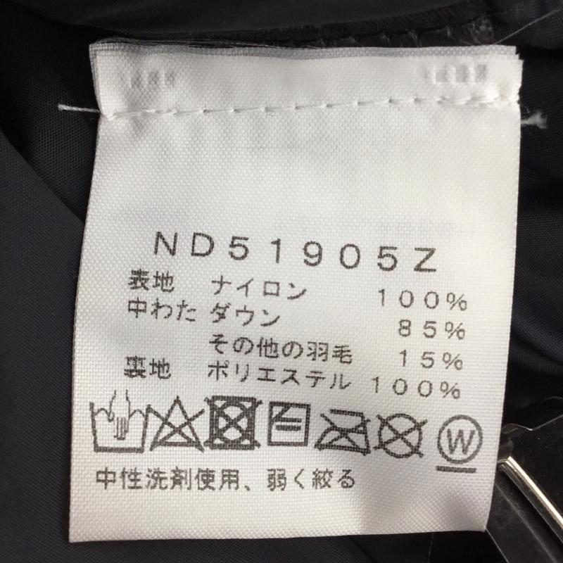 ザノースフェイス THE NORTH FACE ジャケット、上着 ダウンジャケット ND51905Z　RETRO NUPTSE JACKET M ロゴ、文字 黒 / ブラック /  メンズ USED 古着 中古 10138774