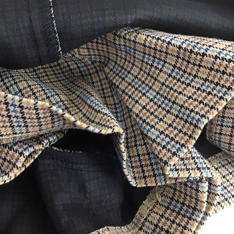 ザラ ZARA パンツ ショートパンツ 4661 271 050 S チェック ベージュ / ベージュ / X 黒 / ブラック / X 水色 / ライトブルー /  レディース USED 古着 中古 10113007