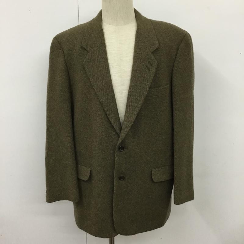 パパス PAPAS ジャケット、上着 ジャケット、ブレザー ジャケット テーラード L 無地 カーキ / カーキ /  メンズ USED 古着 中古 10110090