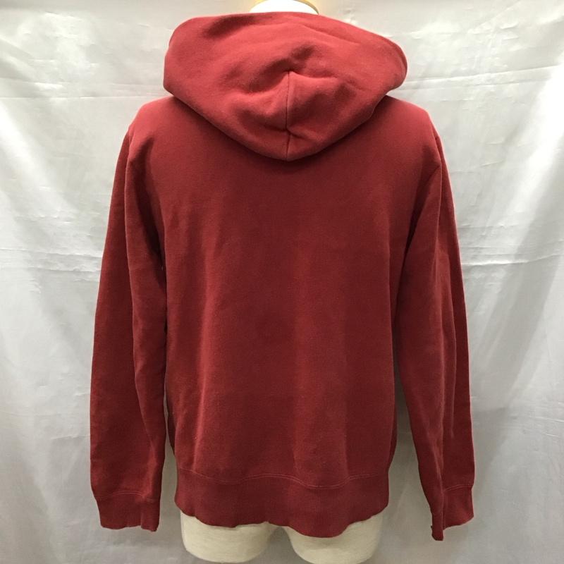 リーバイスレッドタブ Levi s RED TAB パーカー 長袖 長袖パーカー フード付きパーカー プリントスウェット トレーナー M ロゴ、文字 えんじ / ワインレッド /  メンズ USED 古着 中古 10122689