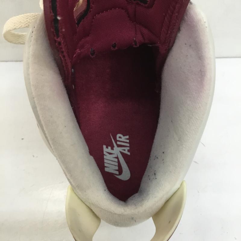 ナイキ NIKE スニーカー スニーカー AIR JORDAN 6 RETRO MAROON エアジョーダン 6 レトロ マルーン 384664-116 28.5cm ロゴ、文字 白 / ホワイト / X えんじ / ワインレッド /  メンズ USED 古着 中古 10107072