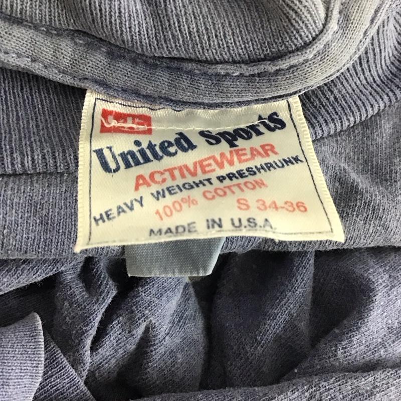 古着 USED Tシャツ 半袖 半袖カットソー プリントTシャツ unitedsports 90s usa製 S ロゴ、文字 紺 / ネイビー /  メンズ USED 古着 中古 10139008