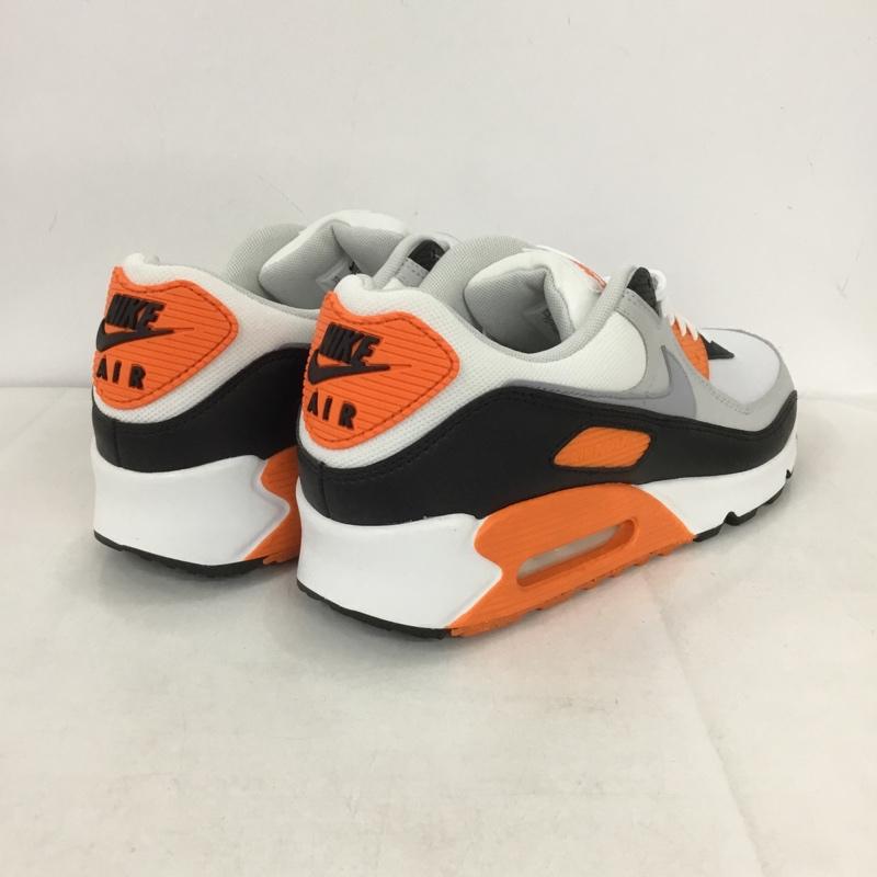 ナイキ NIKE スニーカー スニーカー DH8010-108 W AIR MAX 90 29cm 29.0cm ロゴ、文字 白 / ホワイト / X 黒 / ブラック / X 灰 / グレー / X 橙 / オレンジ /  メンズ USED 古着 中古 10134625