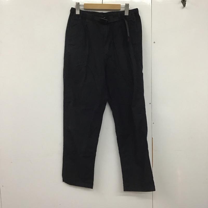 グラミチ GRAMICCI パンツ ワークパンツ、ペインターパンツ gmp-19s027 ウェザータックテーパードパンツ ワイドパンツ L 無地 黒 / ブラック /  メンズ USED 古着 中古 10141403