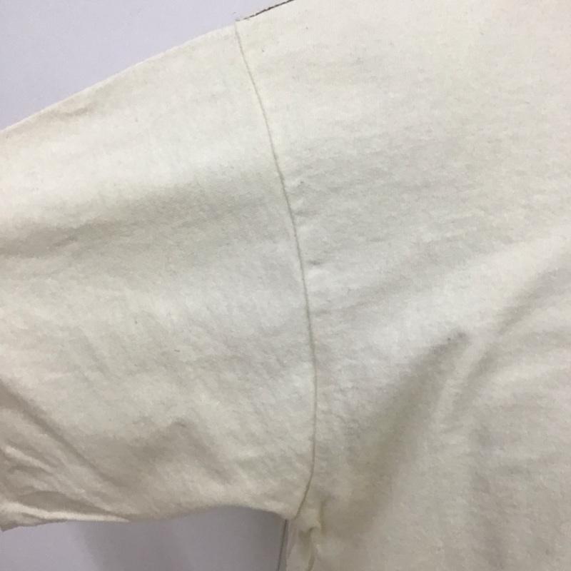 サウスツーウェストエイト South2 West8 Tシャツ 半袖 半袖カットソー プリントTシャツ クルーネックカットソー M ロゴ、文字 オフホワイト / オフホワイト /  メンズ USED 古着 中古 10111643