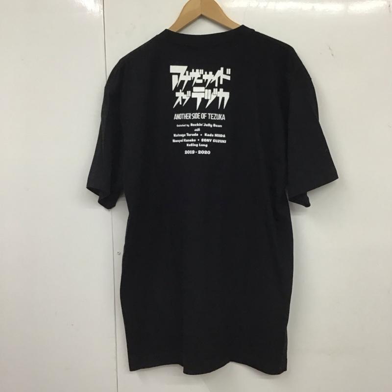 エロスティカ EROSTiKA Tシャツ 半袖 半袖カットソー プリントTシャツ クルーネックカットソー 不思議なメルモ 手塚治虫 XL プリント 黒 / ブラック /  メンズ USED 古着 中古 10134629