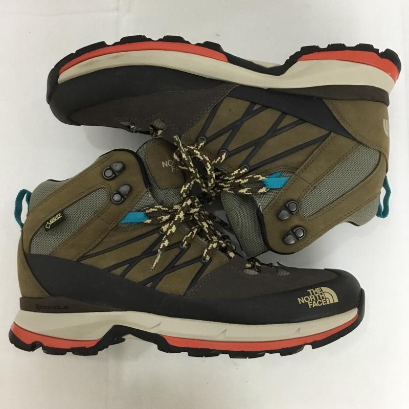 ザノースフェイス THE NORTH FACE アウトドアシューズ アウトドアシューズ 557866 GORETEX トレッキングシューズ 27.5cm 27.5cm ロゴ、文字 マルチカラー / マルチカラー /  メンズ USED 古着 中古 10125411