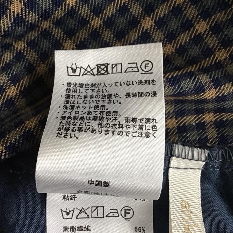 エヘカソポ ehka sopo ボトムス ボトムス 1404781 アシンメトリー アシメサロペット FREE チェック カーキ / カーキ / X ベージュ / ベージュ / X 紺 / ネイビー /  レディース USED 古着 中古 10118354