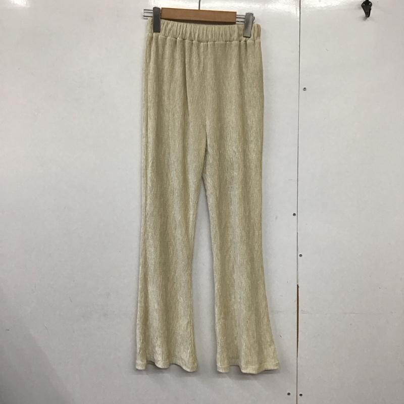 ディスコート Discoat ボトムス ボトムス フレアパンツ S 無地 マルチカラー / マルチカラー /  レディース USED 古着 中古 10142876