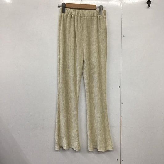 ディスコート Discoat ボトムス ボトムス フレアパンツ S 無地 マルチカラー / マルチカラー /  レディース USED 古着 中古 10142876