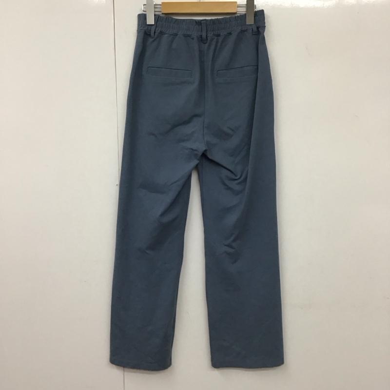 ローリーズファーム LOWRYS FARM パンツ スラックス LF520001CF ポンチピンタックイージーパンツ M 無地 青 / ブルー /  レディース USED 古着 中古 10131319