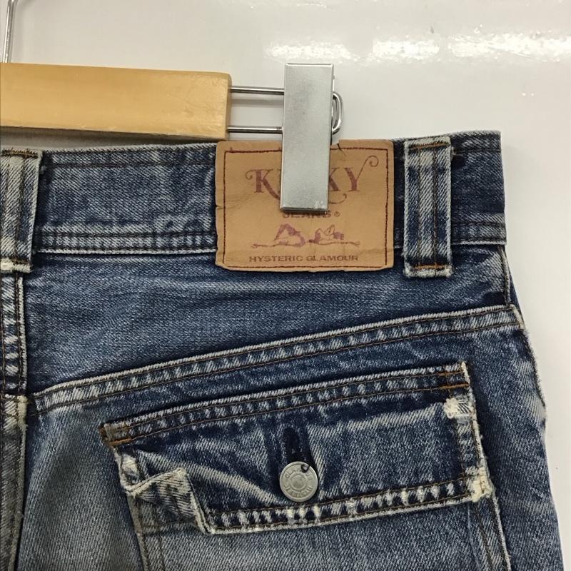 ヒステリック HYSTERIC パンツ デニム、ジーンズ FREE 無地 水色 / ライトブルー /  レディース USED 古着 中古 10146304