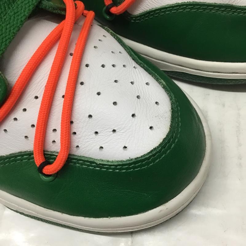 ナイキ NIKE スニーカー スニーカー CT0856-100 DUNK LOW LTHR OFF-WHITE 29cm 29.0cm ロゴ、文字 白 / ホワイト / X 緑 / グリーン /  メンズ USED 古着 中古 10106329