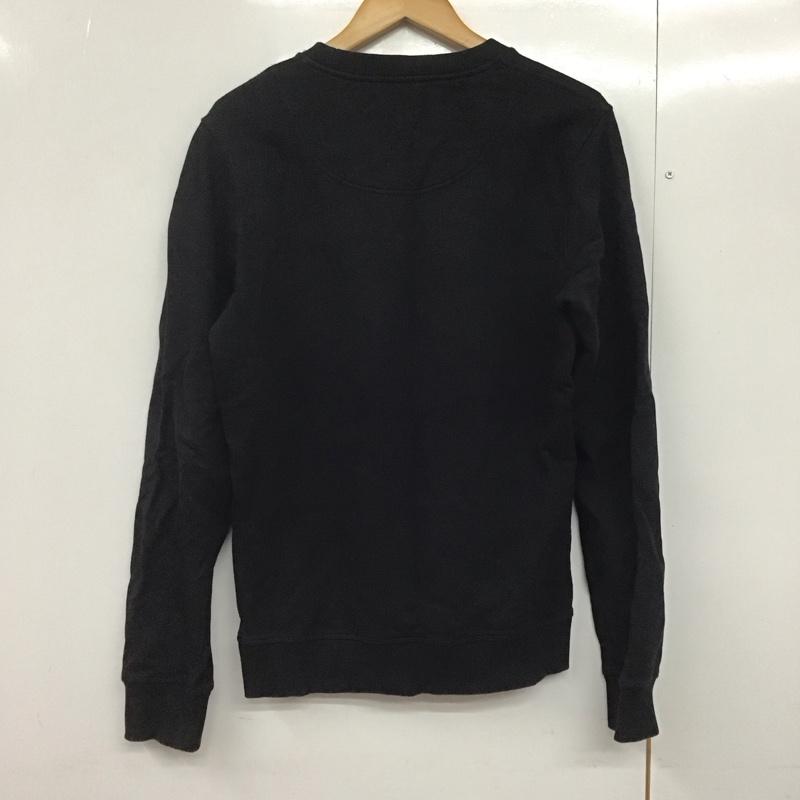 ケンゾー KENZO トレーナー 長袖 F665SW0014XJ スウェット タイガー刺繍 裏毛 S ロゴ、文字 黒 / ブラック /  メンズ USED 古着 中古 10144013