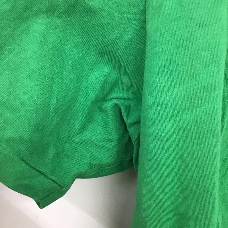 ポロバイラルフローレン Polo by RALPH LAUREN Tシャツ 半袖 半袖カットソー プリントTシャツ クルーネックカットソー XXL ロゴ、文字 緑 / グリーン /  メンズ USED 古着 中古 10145050