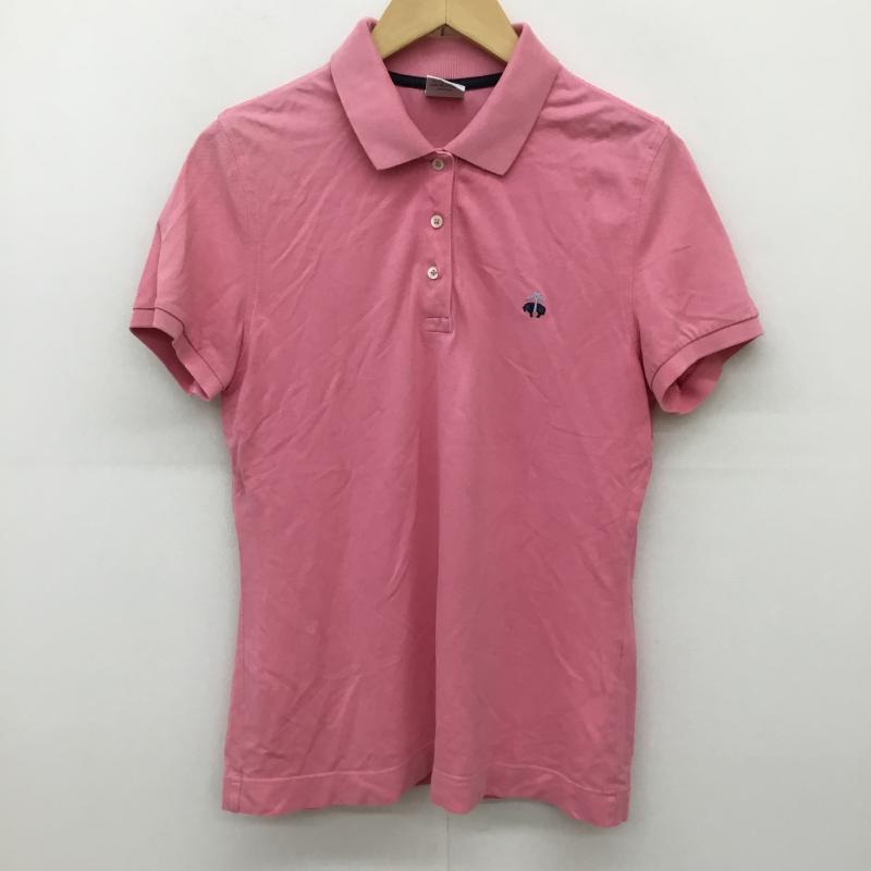 ブルックスブラザーズ BROOKS BROTHERS ポロシャツ 半袖 M ワンポイント 桃 / ピンク /  レディース USED 古着 中古 10139441